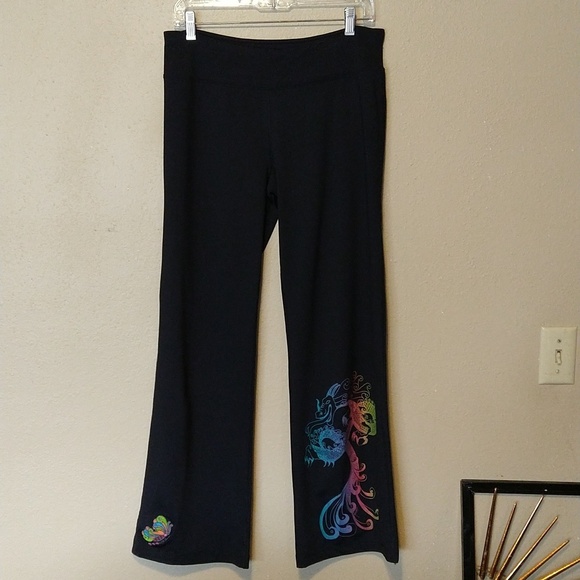 Sport-Tek Pants - Sport-tek Dragon Flare Yoga Pants